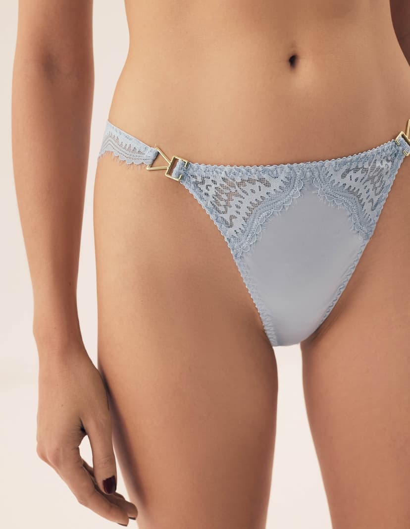 Thongs Brillant Blue 2