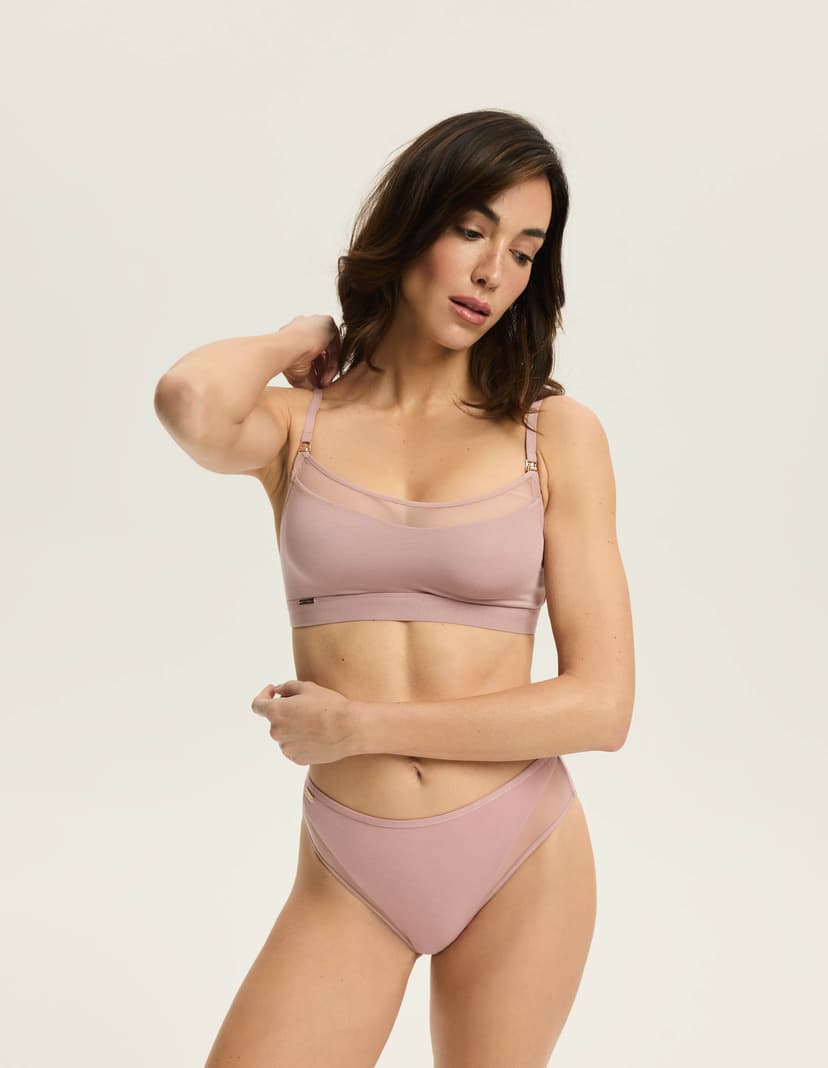 Maternity bra Blissy pink 1