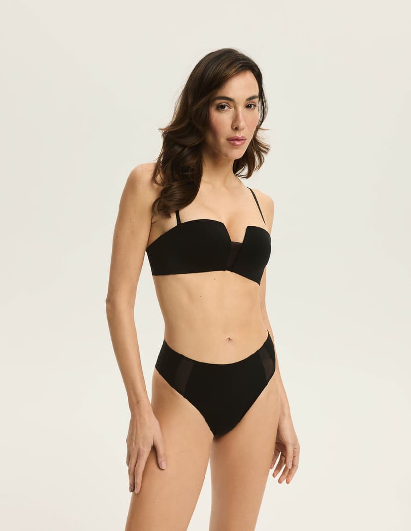 Push-up bra Blank Black 2