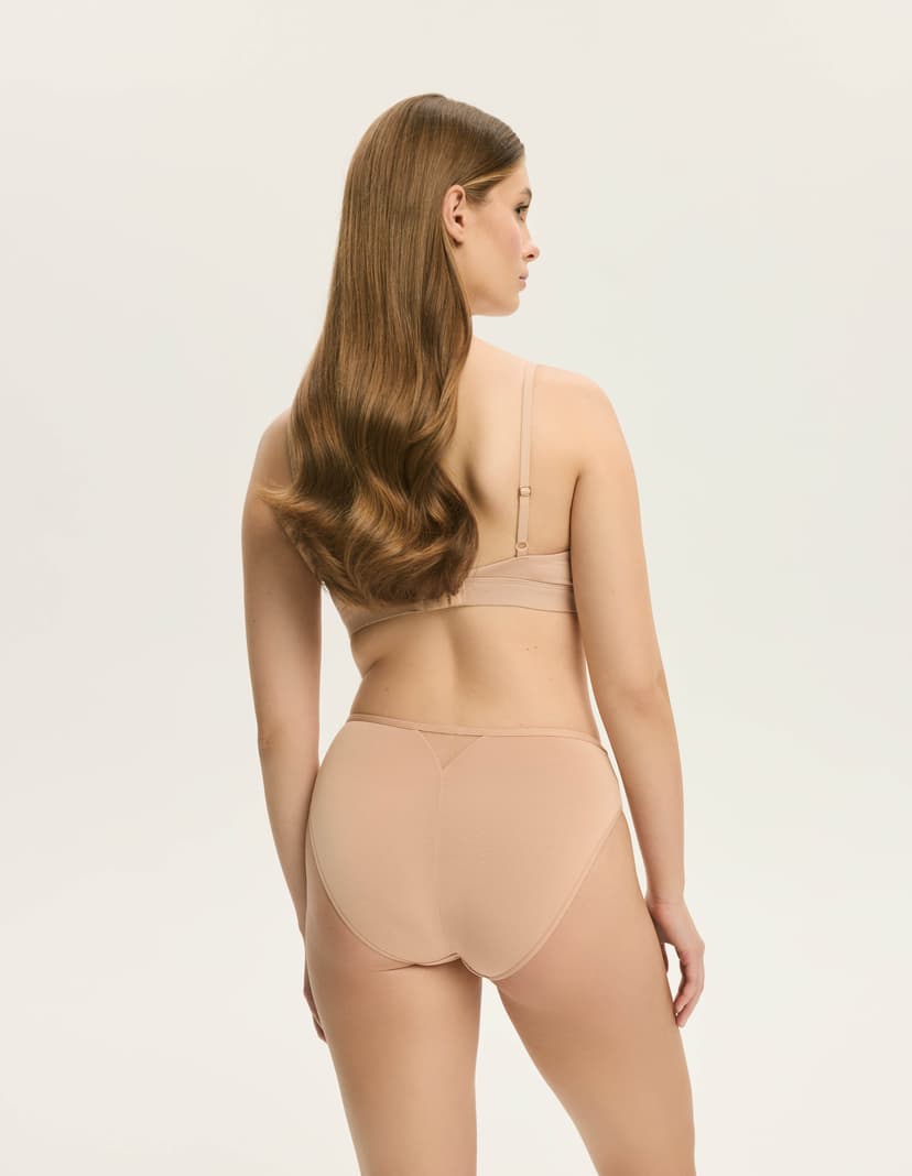 High-waisted panties Blissy Beige 3