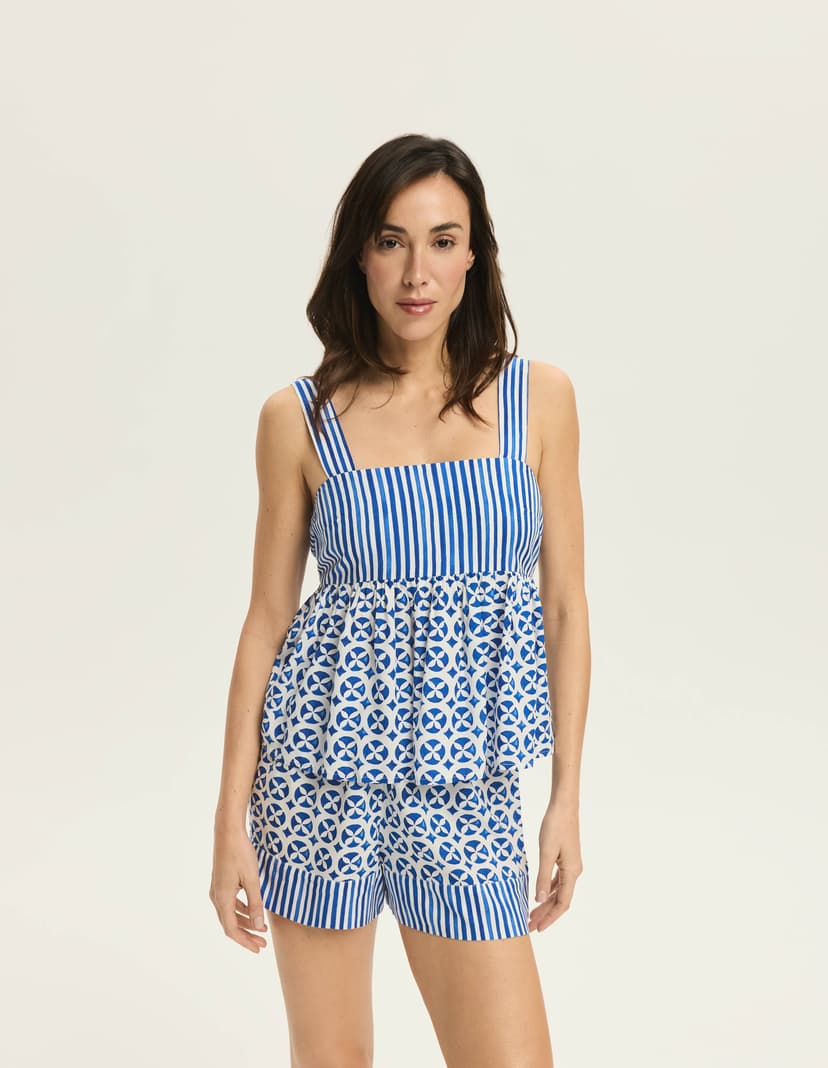 Pyjamas Rekha navy 1