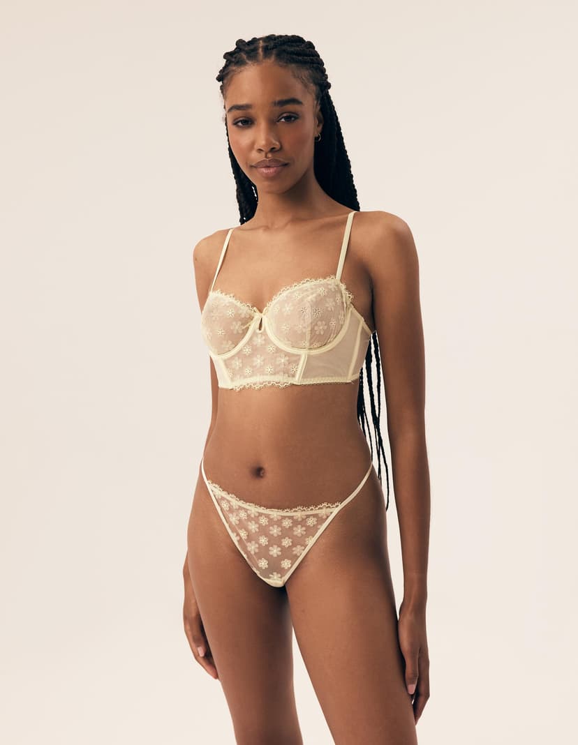 Soft bra Bloomy Yellow 5