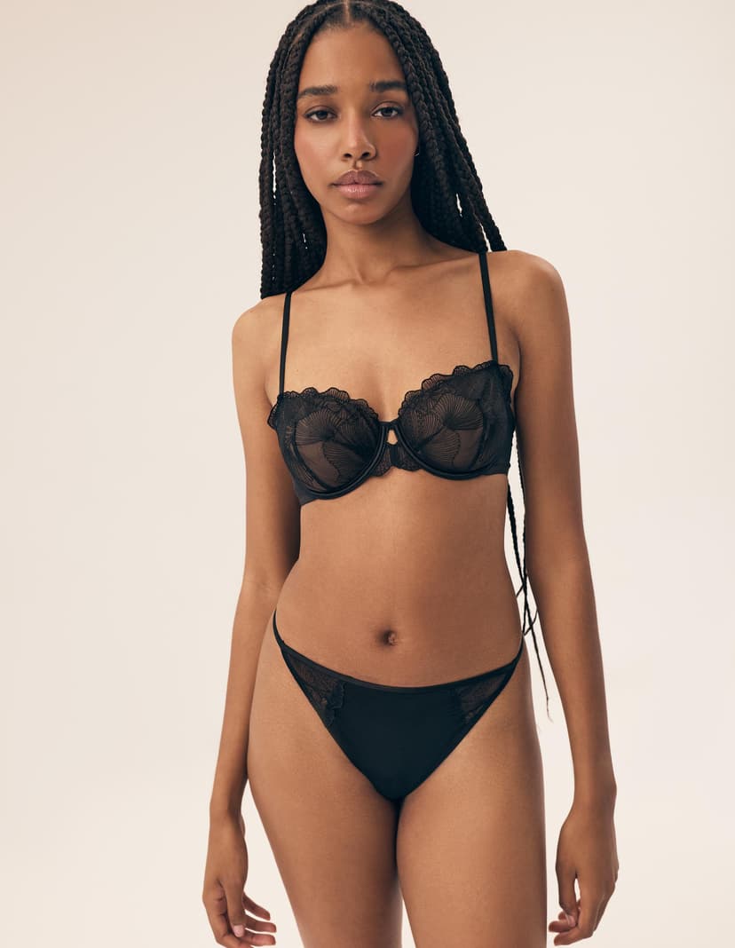Soft bra Bluey Black 1