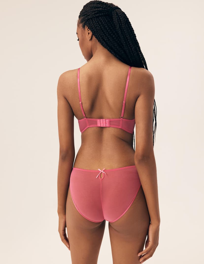Push-up bra Bloomy pink 3