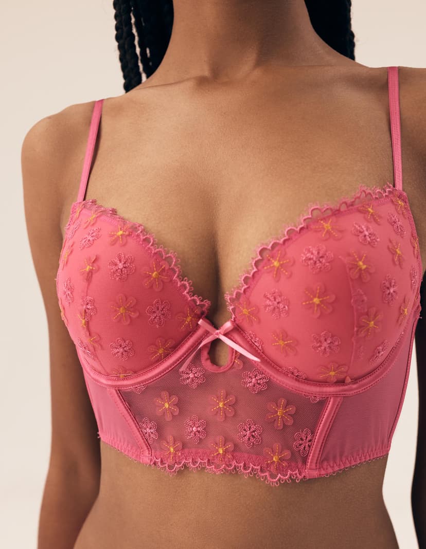Push-up bra Bloomy pink 4