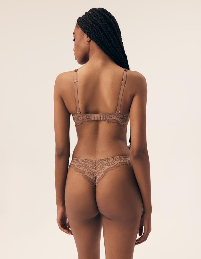 Push-up bra Brillant brown 4