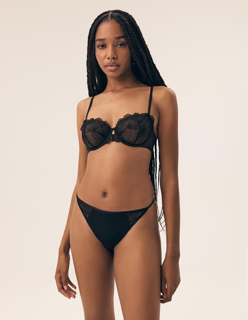 Thongs Bluey Black 1