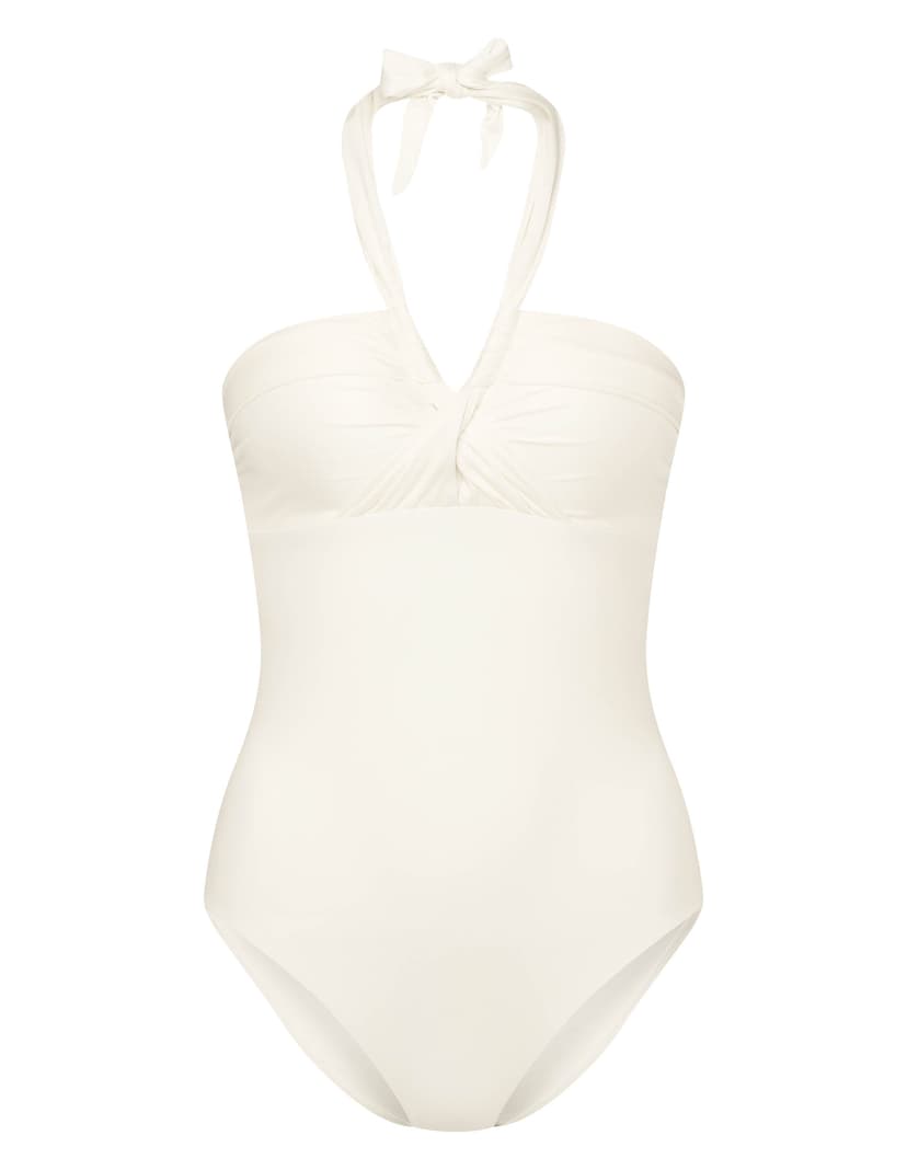 One-piece swimsuit Truffle cream 6