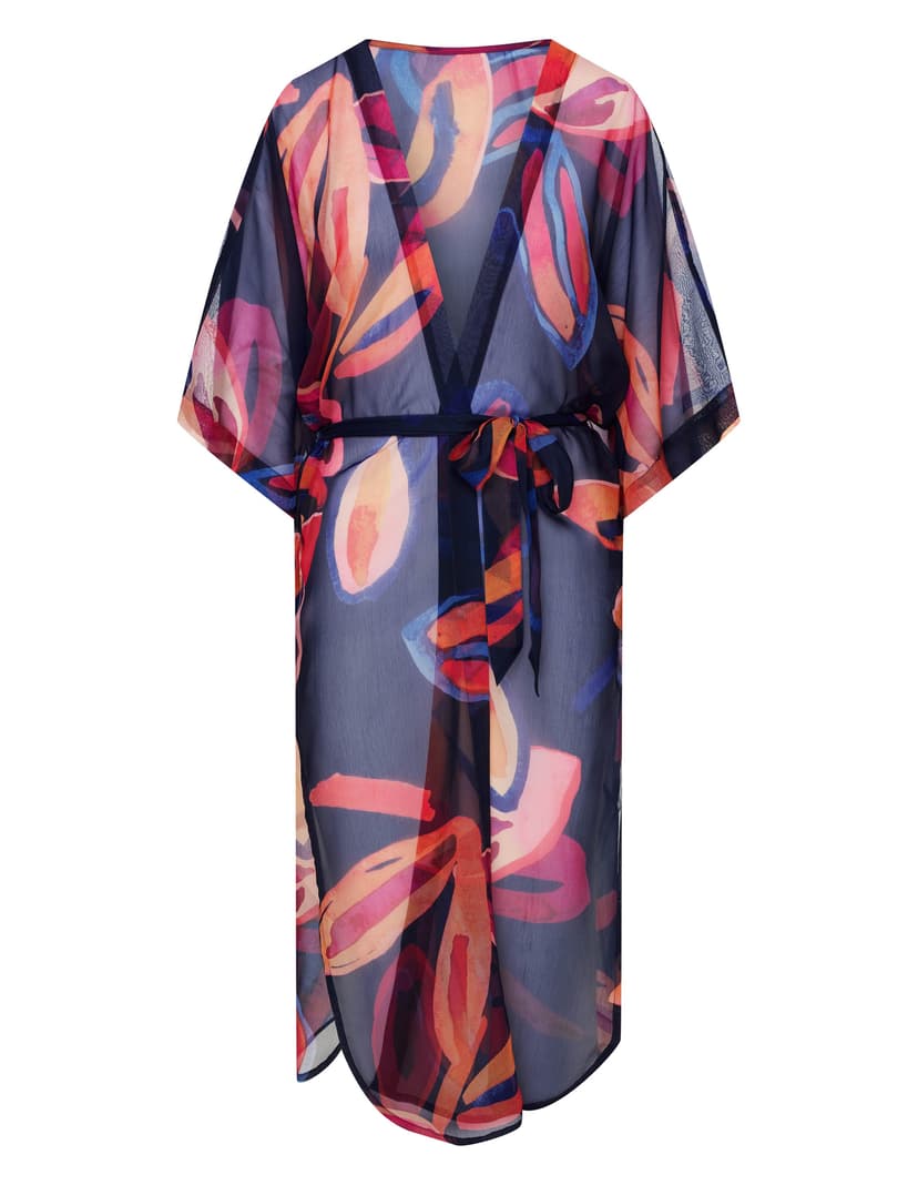 Beach robe Papaya navy 8