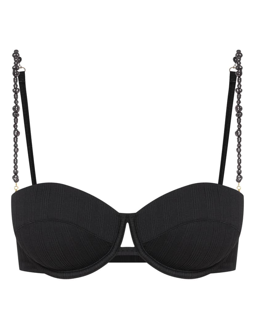Bikini top push-up Pearl Black 6
