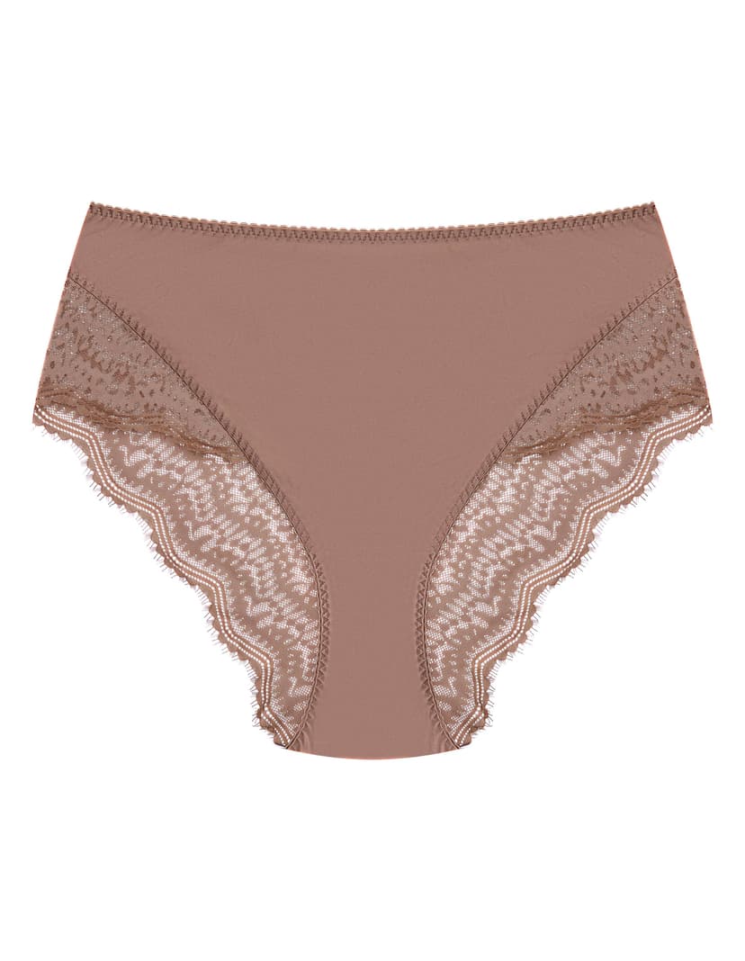 High-waisted panties Brillant brown 5
