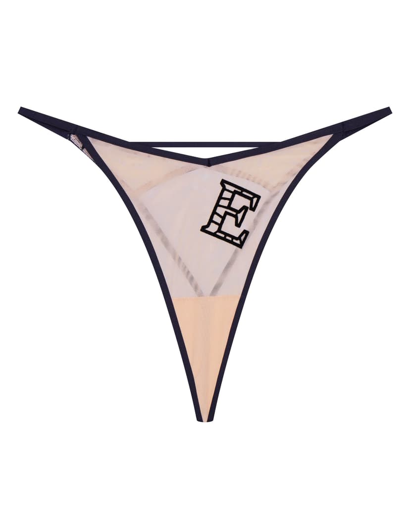 Thongs Ora black and gold 10