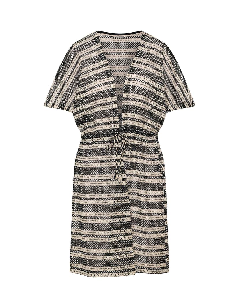 Beach robe Felicita Black 6