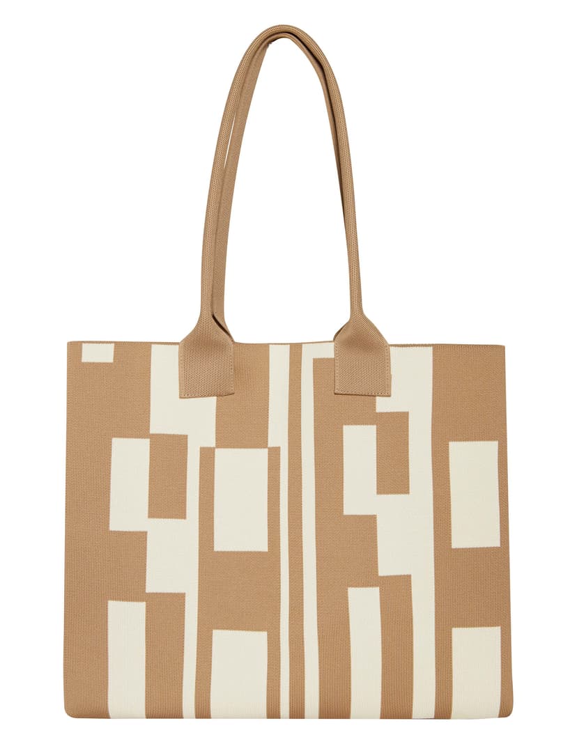 Beach bag Milan Beige 4