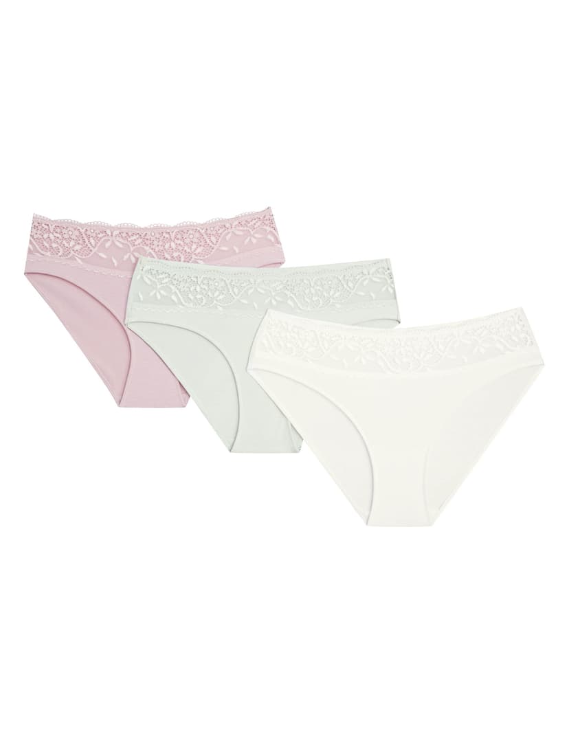 High-waisted panties Plum Multi 4