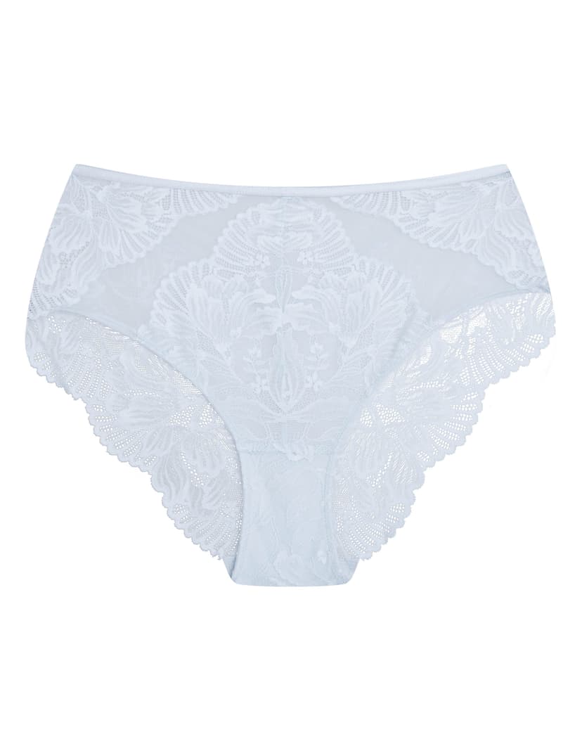 Höschen mit hoher Taile Blueberry Blau 5