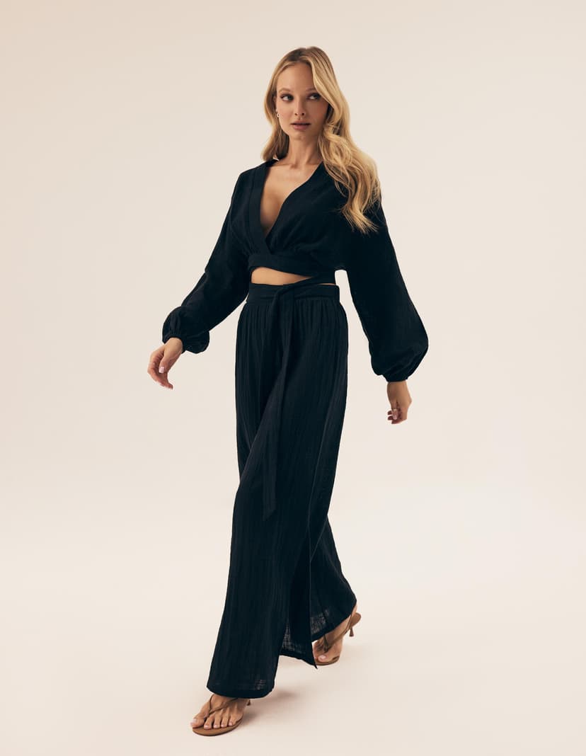 Trousers Seaside Black 1