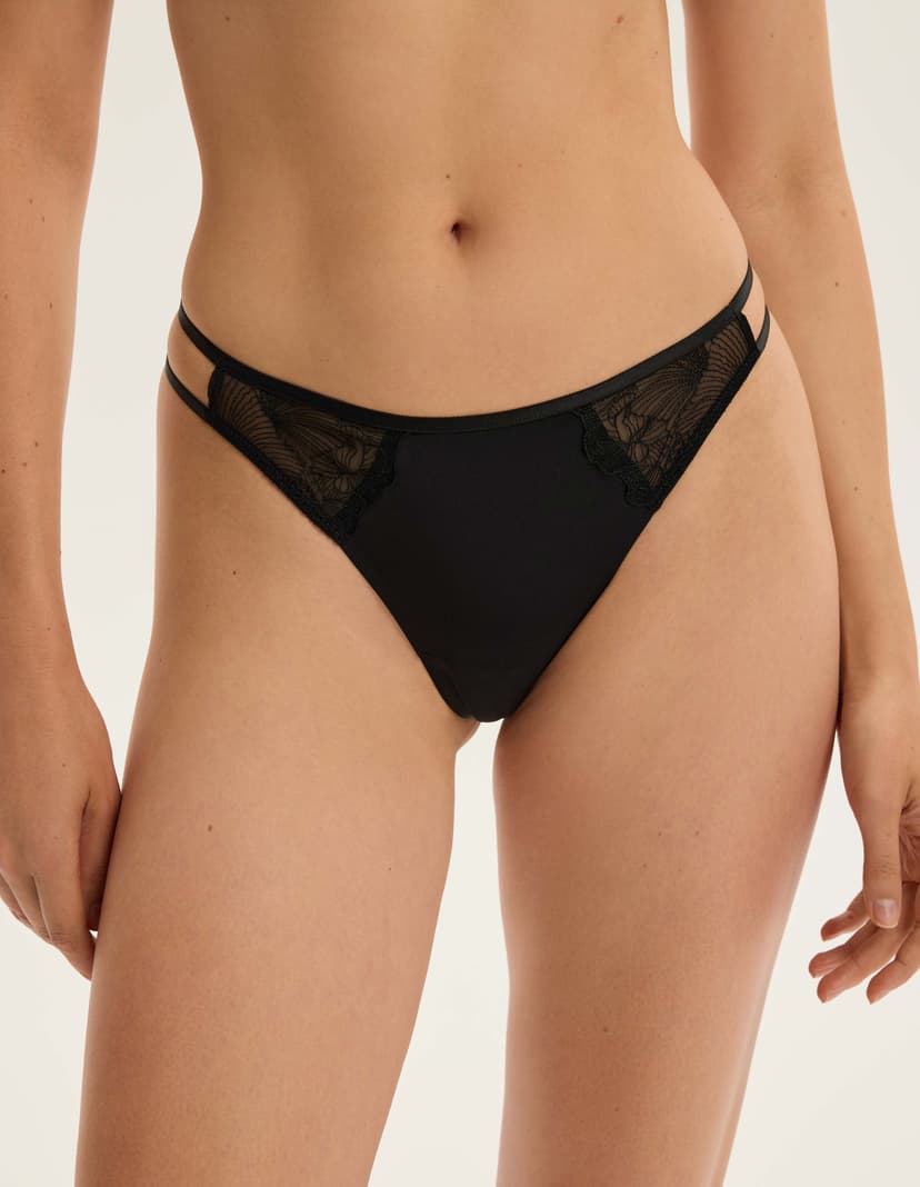 Thongs Bluey Black 3