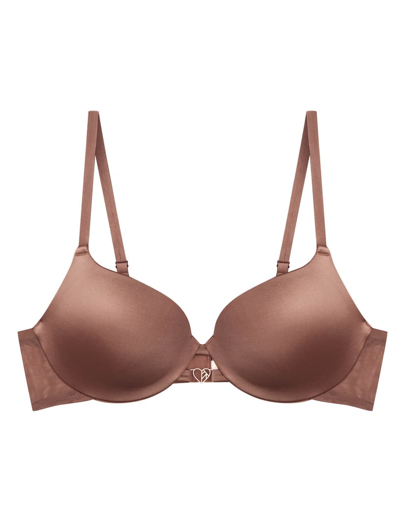 Biustonosz push-up Influensa brązowy 5