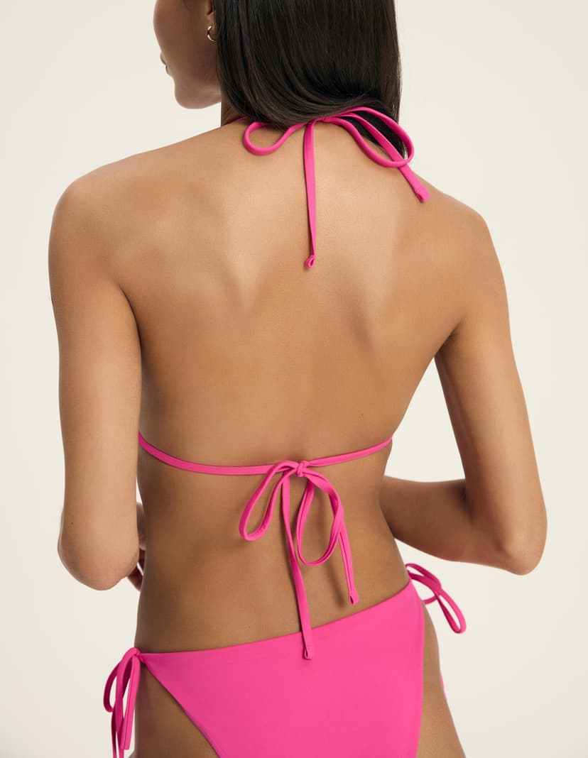 Góra od bikini typu trójkąt Shrimpee różowy 4