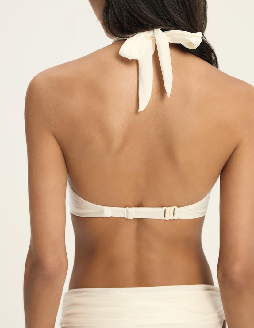 Bikini top push-up Truffle cream 2