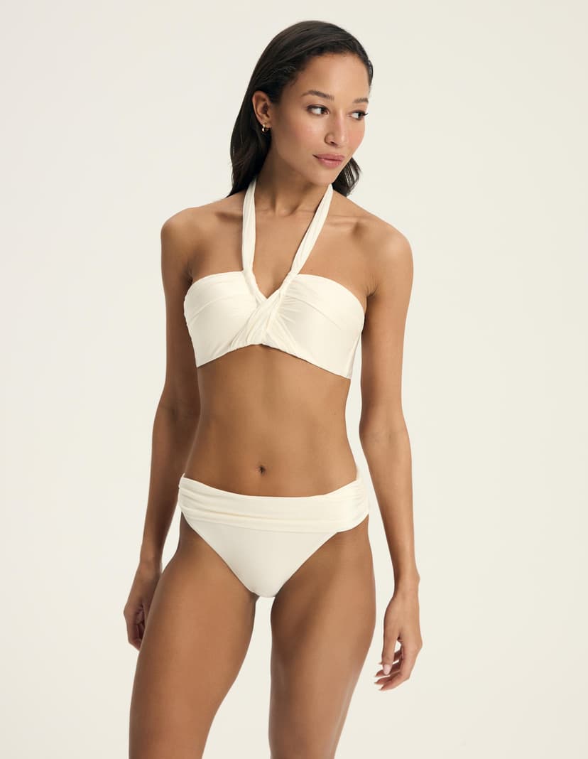 Bikini top push-up Truffle cream 5