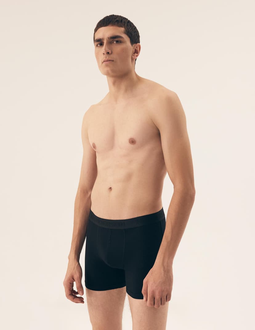 Lange Boxershorts Move (2 Paar) Schwarz 1