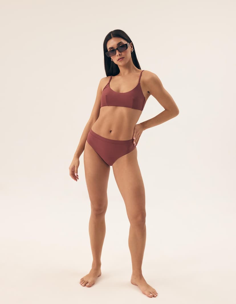Bikini bottom Novia maroon 4
