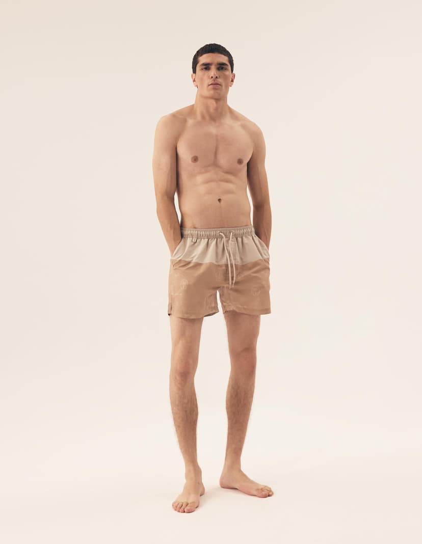 Swim shorts Rune Ecru 5