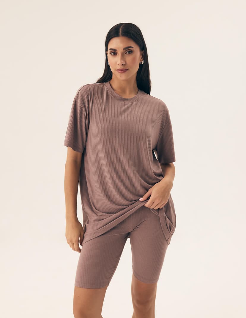Ladie's set Nueva brown 1