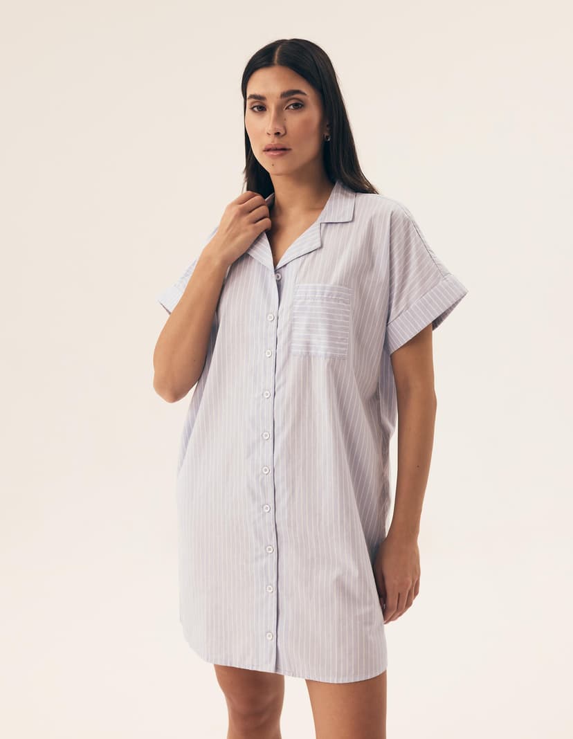 Nightgown Nanda Blue 1