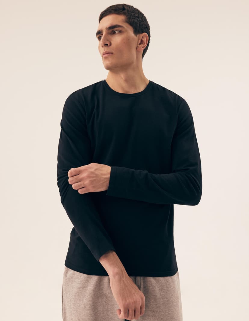Langärmliges T-Shirt Move Schwarz 5