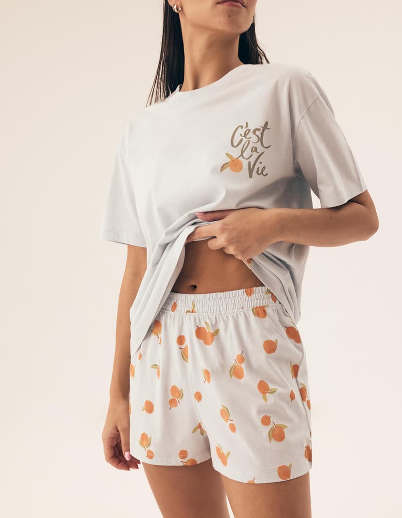 Pyjamas Naranja Blue 2