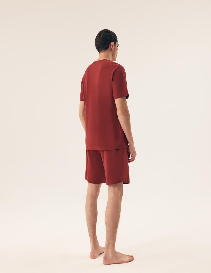 Pyjamas Daft Red 4