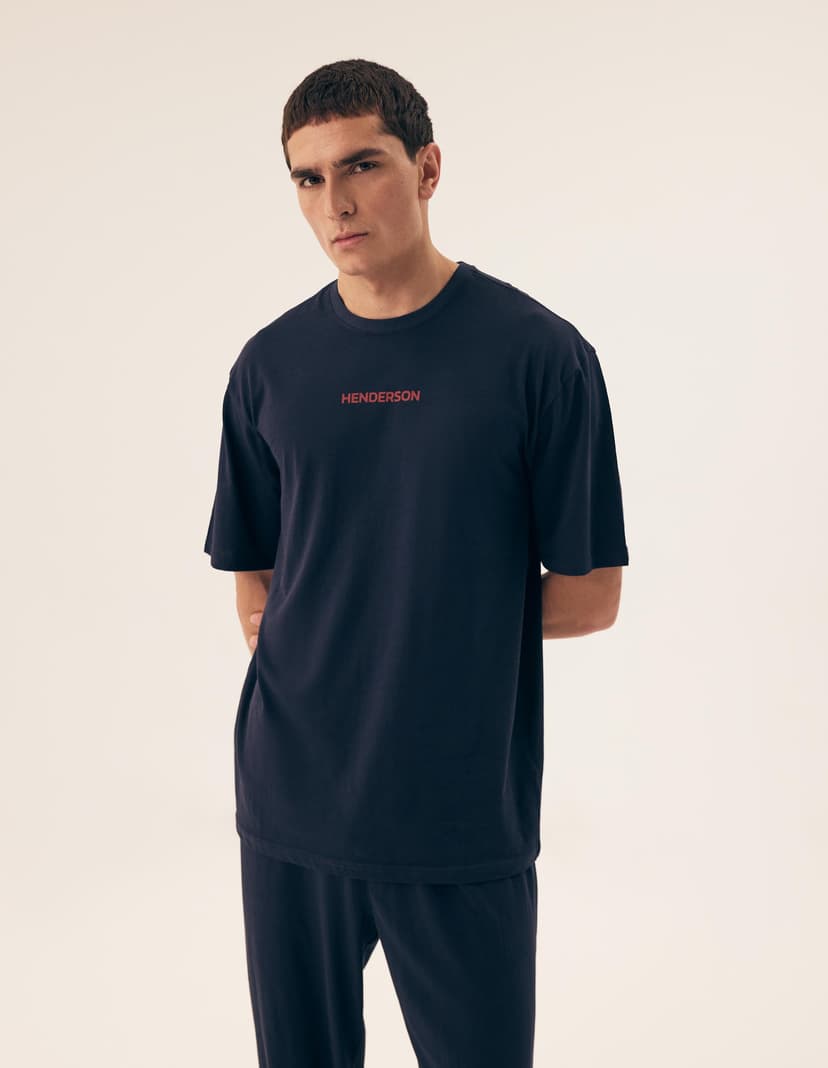 Pyjamas Outpost Navy-Blau 5