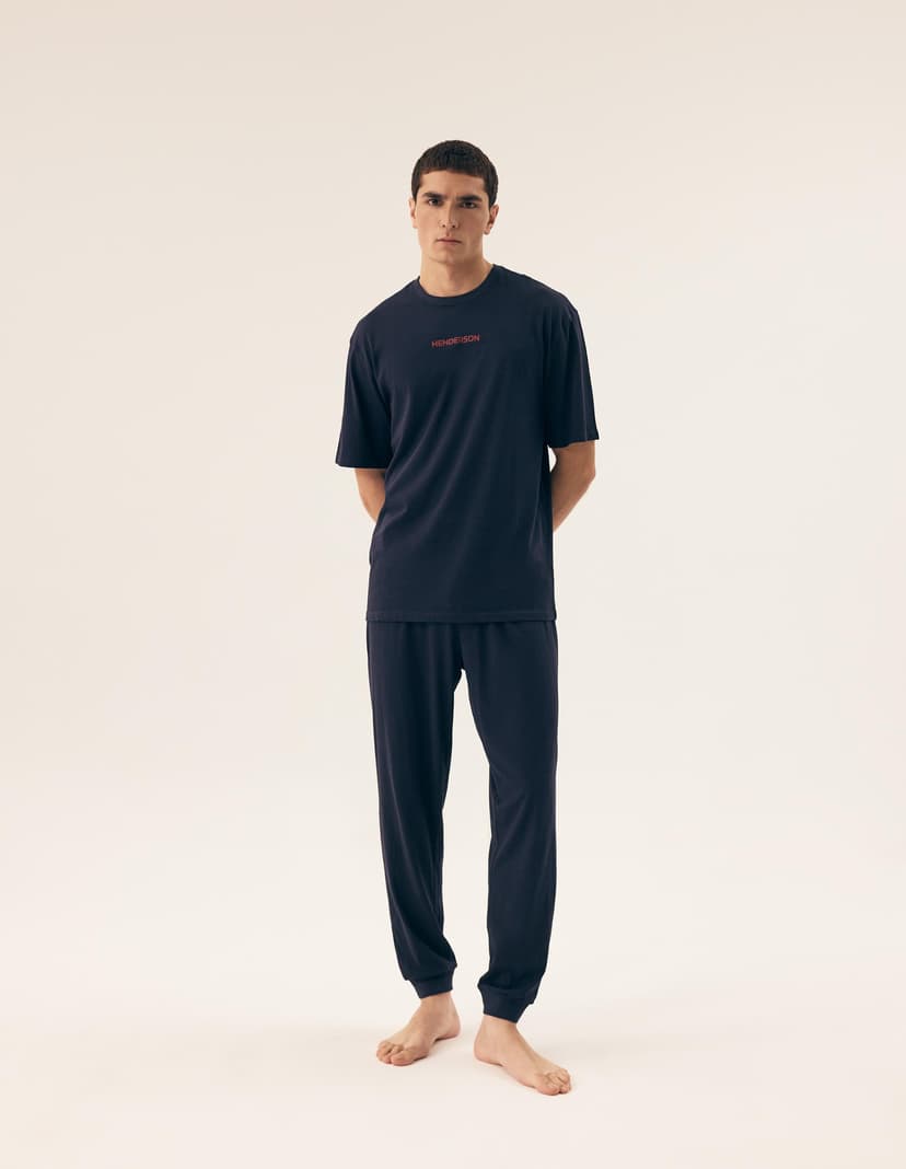 Pyjamas Outpost Navy-Blau 6