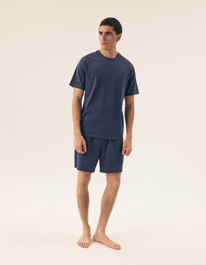 Pyjamas Shore Blau 4