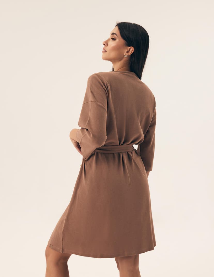 Szlafrok Nilsa brown 3