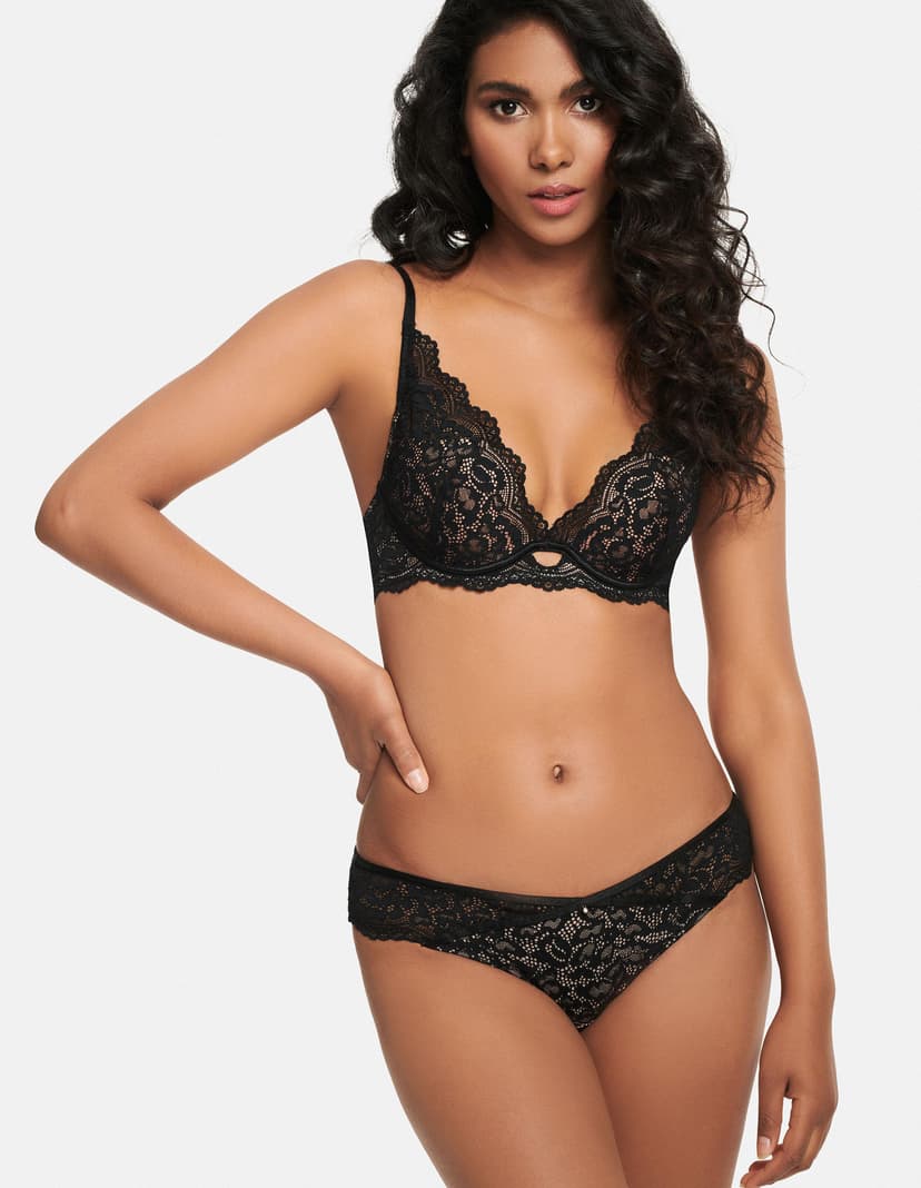 String Aletta Schwarz-und-gold 1