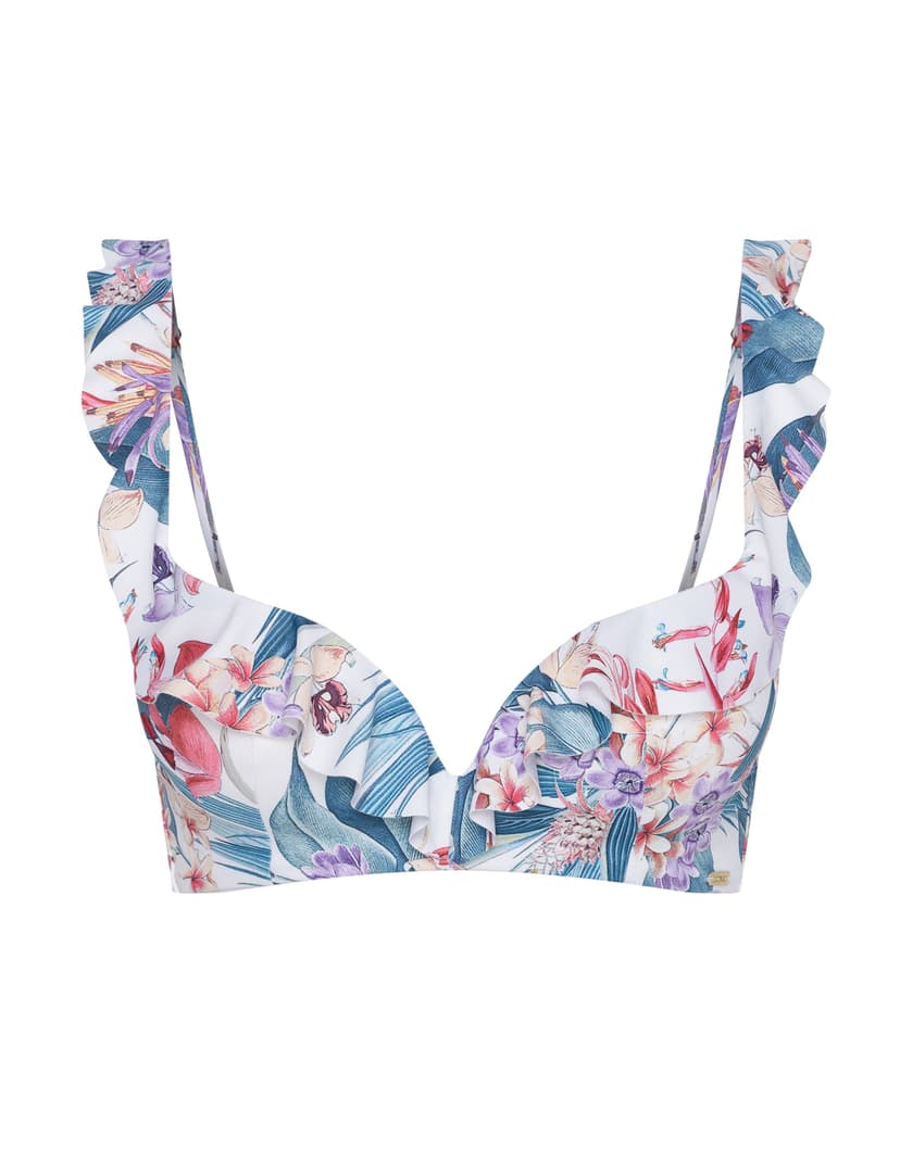 Bikini-Oberteil Bae Cremefarben 4