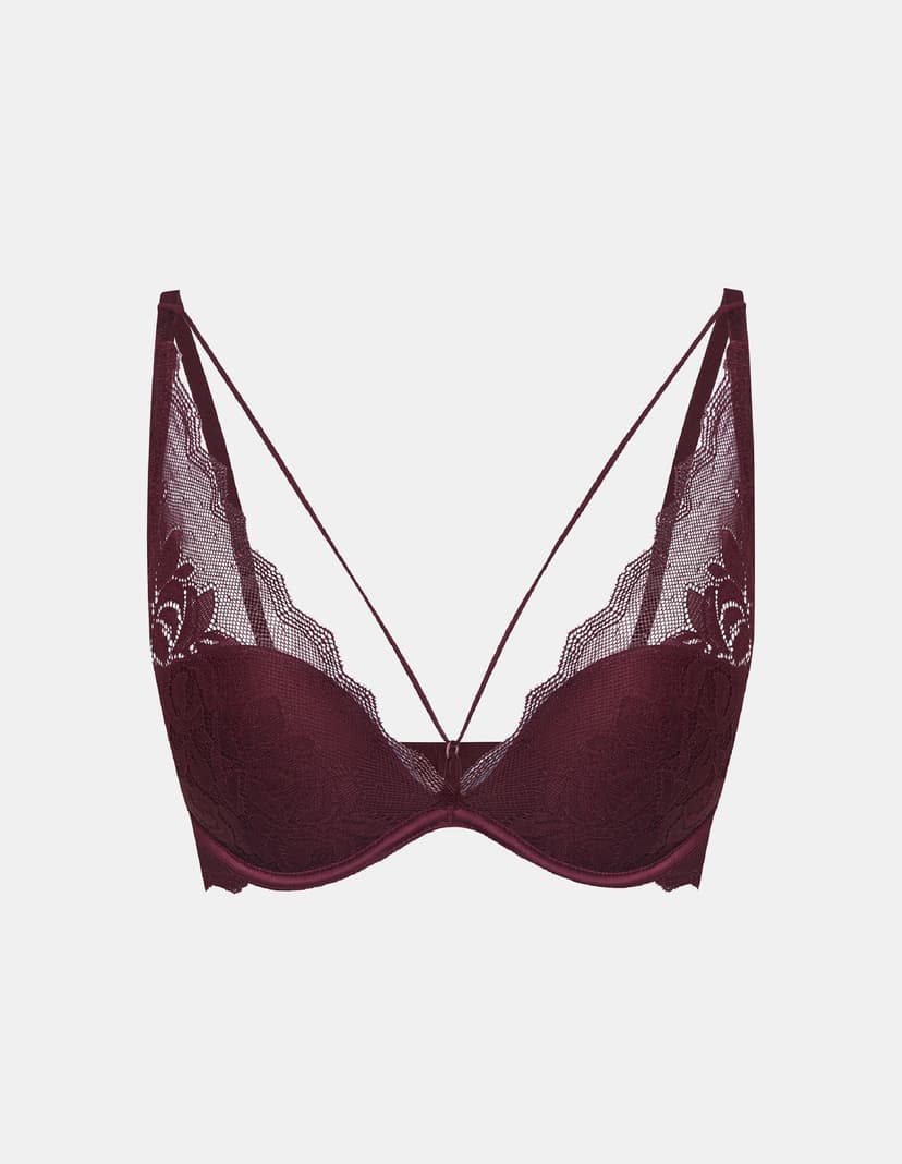 Push-up BH Tabu Rotwein 7