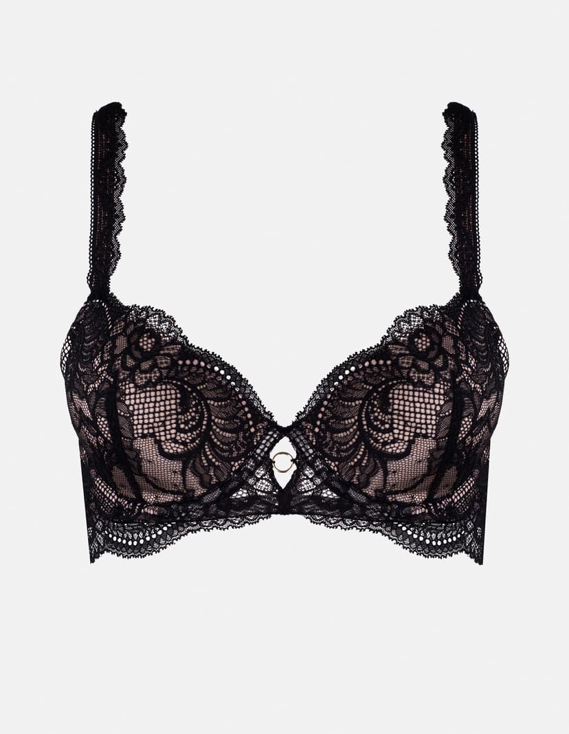 Push-up BH Tulia Schwarz-und-gold 7