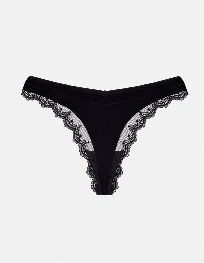 Thongs Tess Black 6