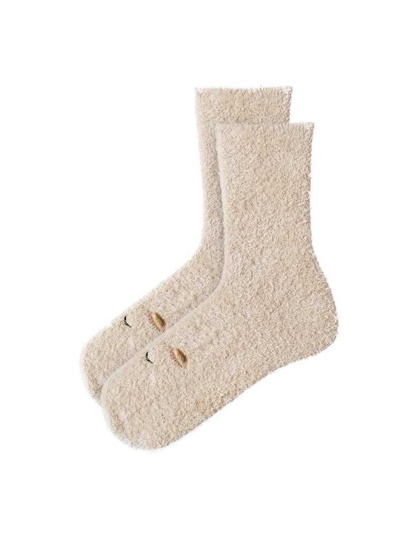 Socken Beige 5