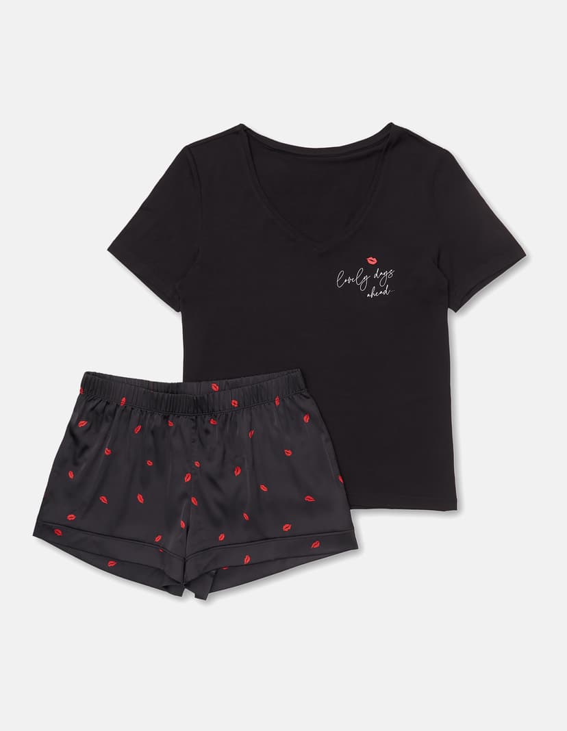 Pyjama Calina Schwarz 6