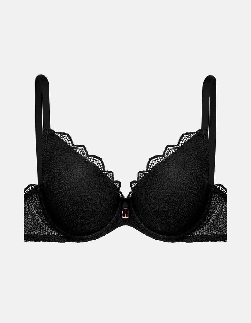 Padded bra Twiggy Black 6