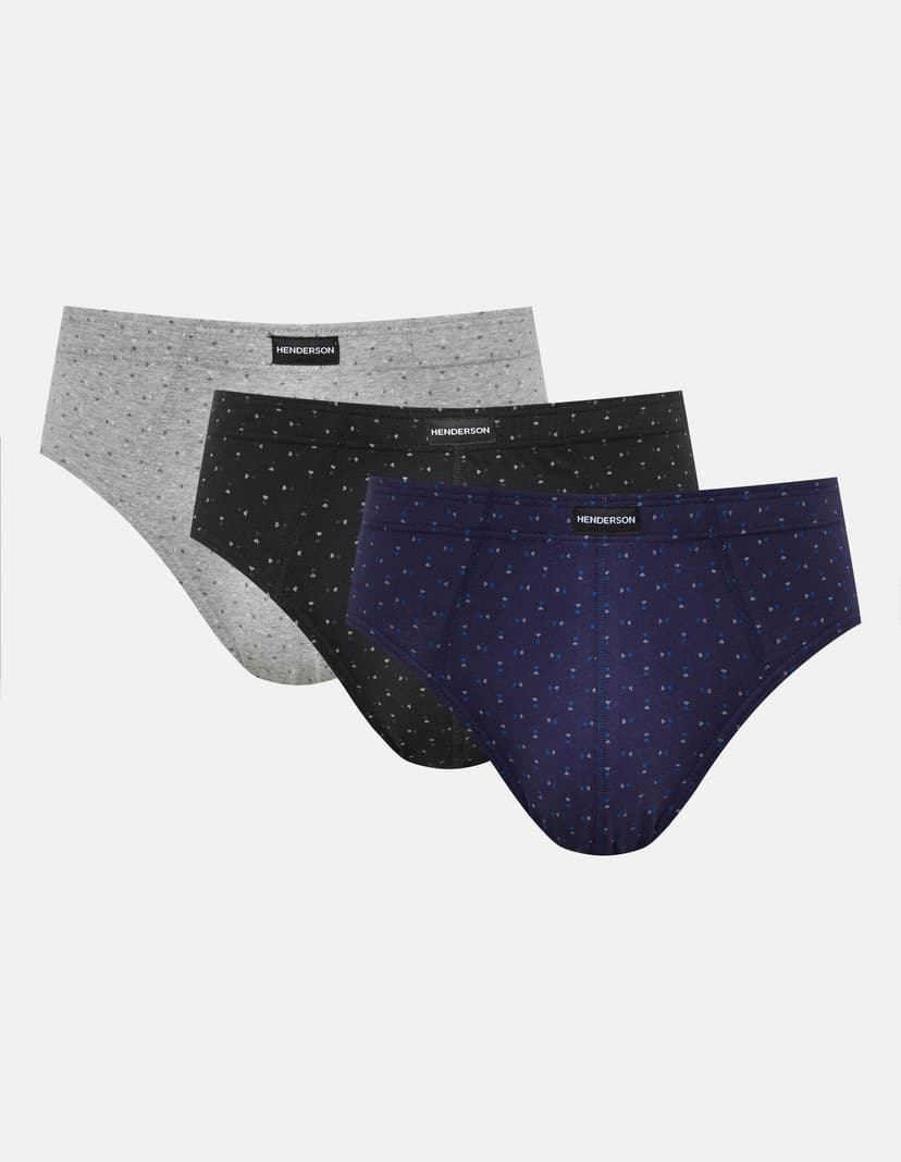 Slips Classic 3er-Pack Hellgrau 1