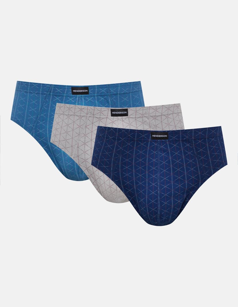 Slips Classic 3er-Pack Grau 1