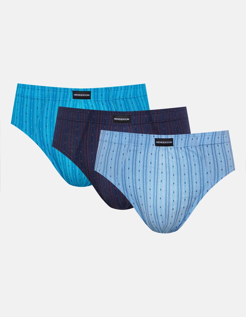 Slips Classic 3er-Pack Blau 1