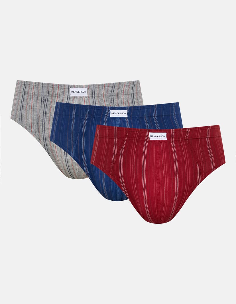 Slips Classic 3er-Pack Navy-Blau 1